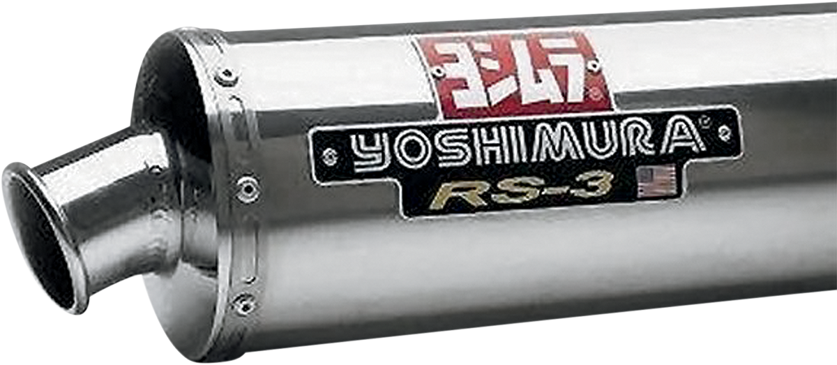 RS-3 Muffler - Stainless Steel