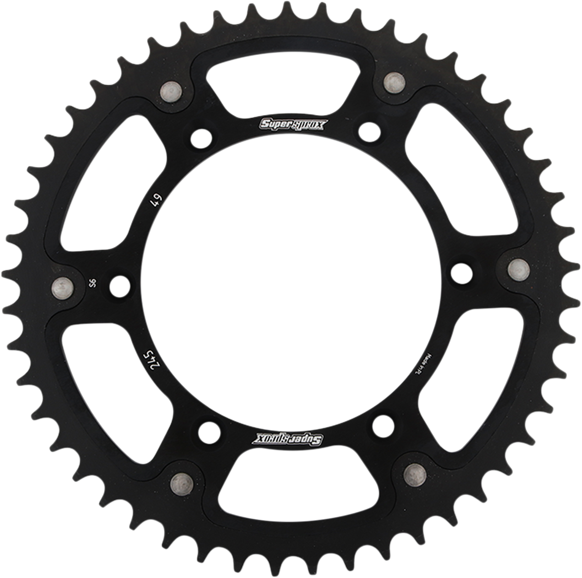 Stealth Rear Sprocket - 49-Tooth - Black - Yamaha
