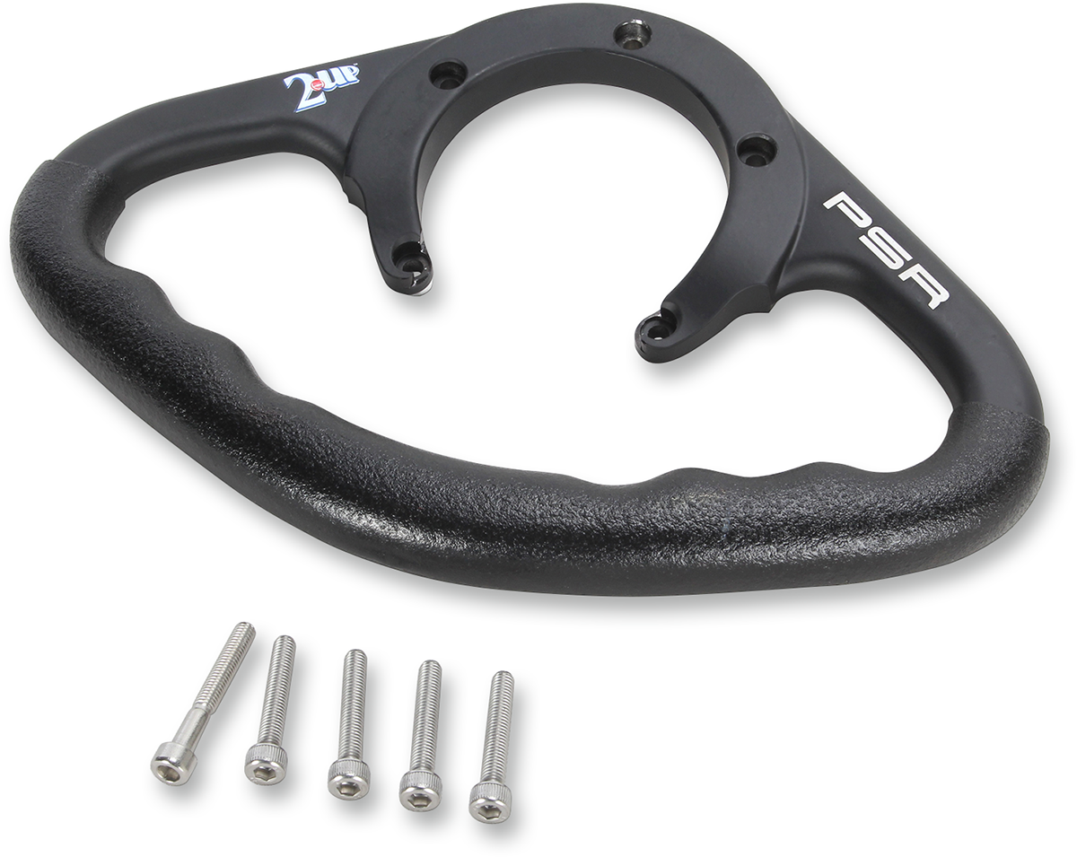 Black Yamaha Passenger Bar