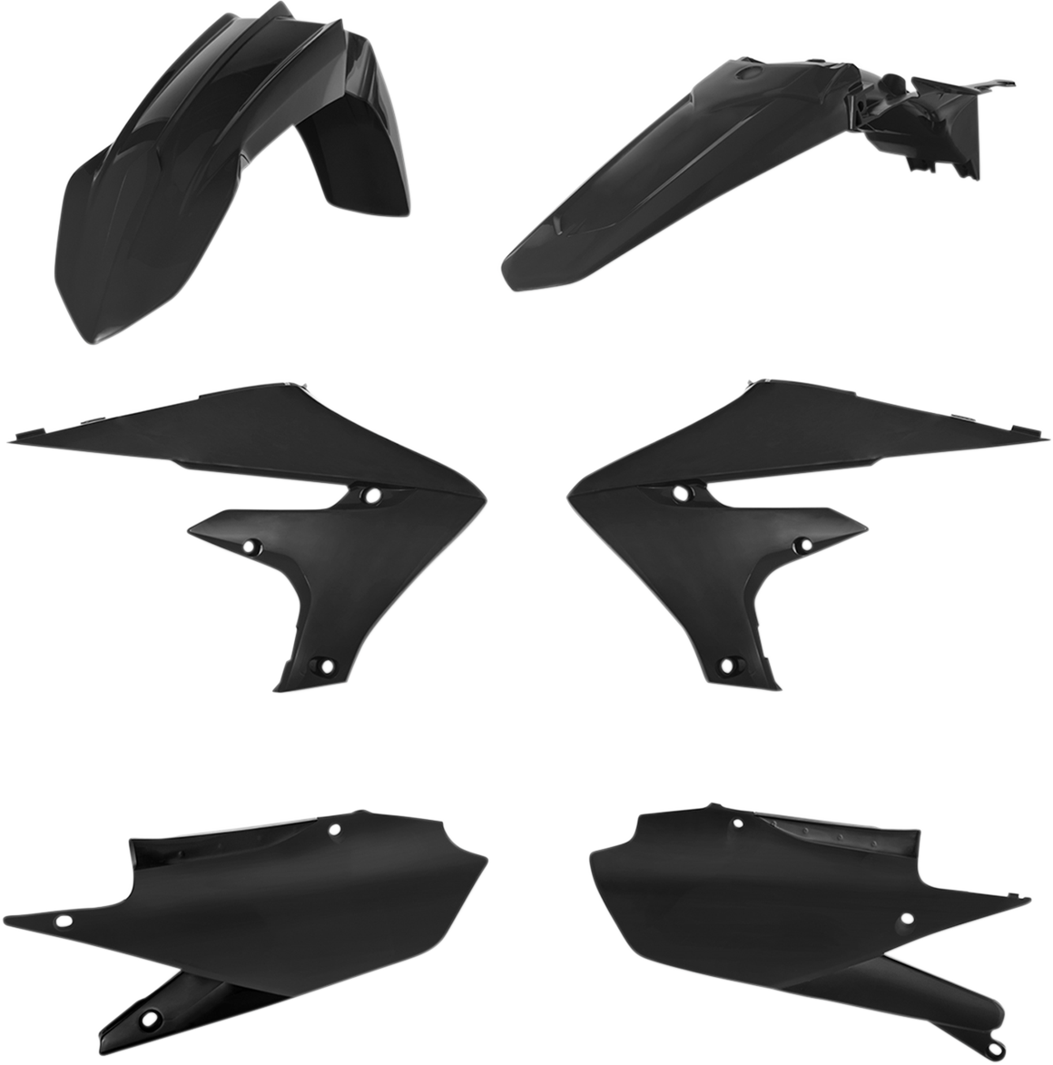 Standard Replacement Body Kit - Black - YZF/WRF