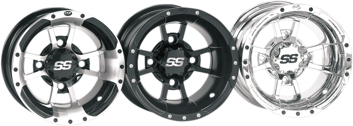 Wheel - S12B - 10X5 - 4/144 - 3+2