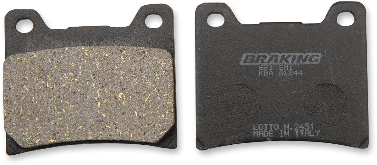SM1 Brake Pads - Yamaha - 661SM1