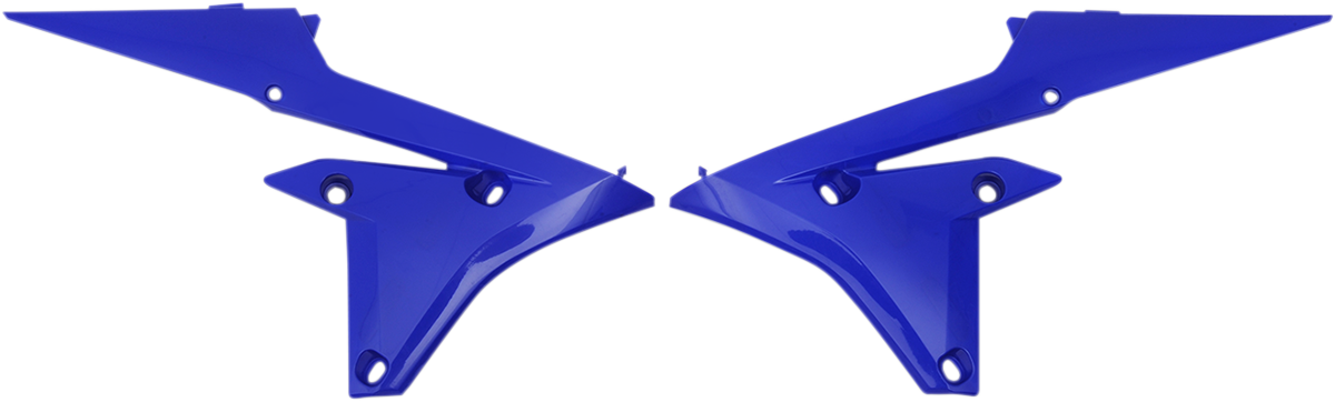 Radiator Shrouds - Blue - YZF
