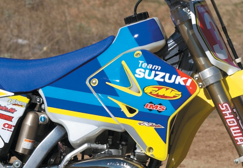 Gas Tank - Natural - 3.4 Gallon - Suzuki