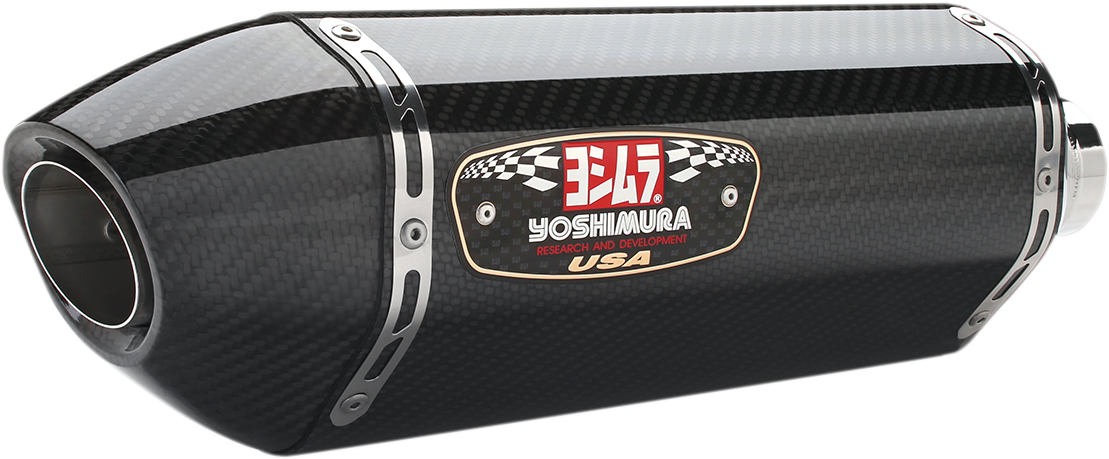 R-77 Muffler - Carbon Fiber/Carbon Fiber