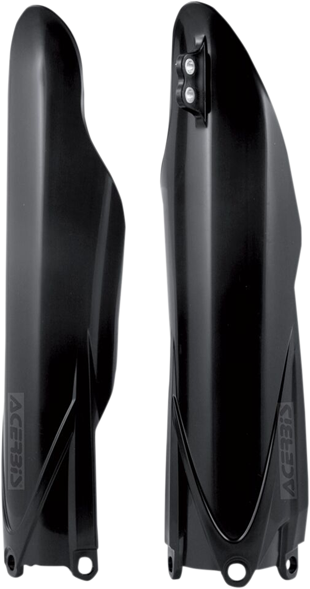 Lower Fork Covers - Black