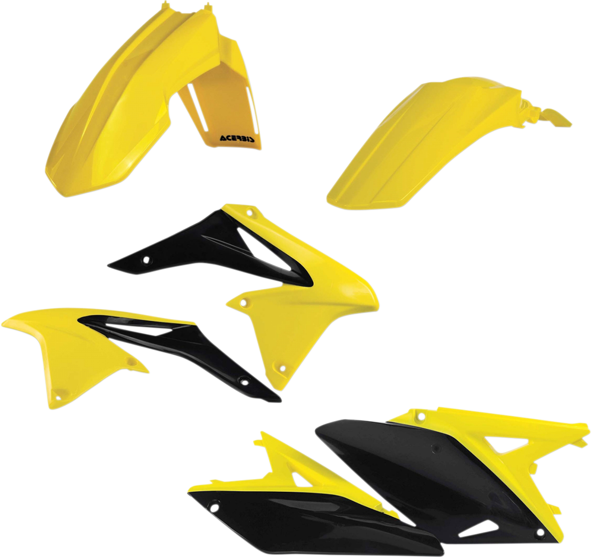 Standard Replacement Body Kit  - OE Yellow/Black - RMZ250