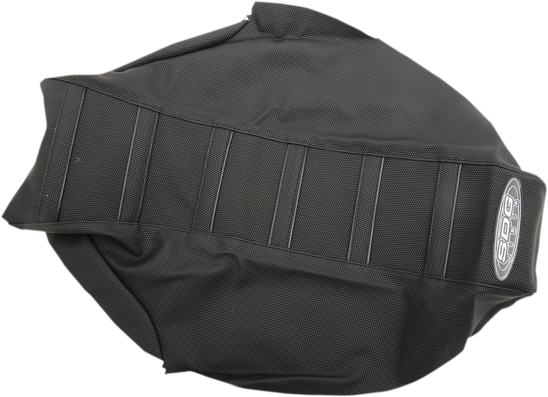 6-Ribbed Seat Cover - Black - YZ 450