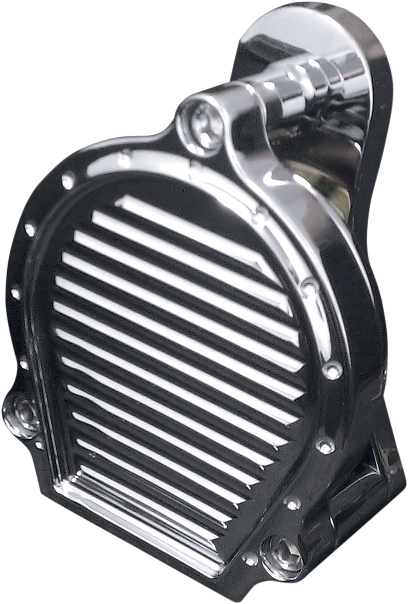 Billet Aluminum Horn - Dimpled - Chrome