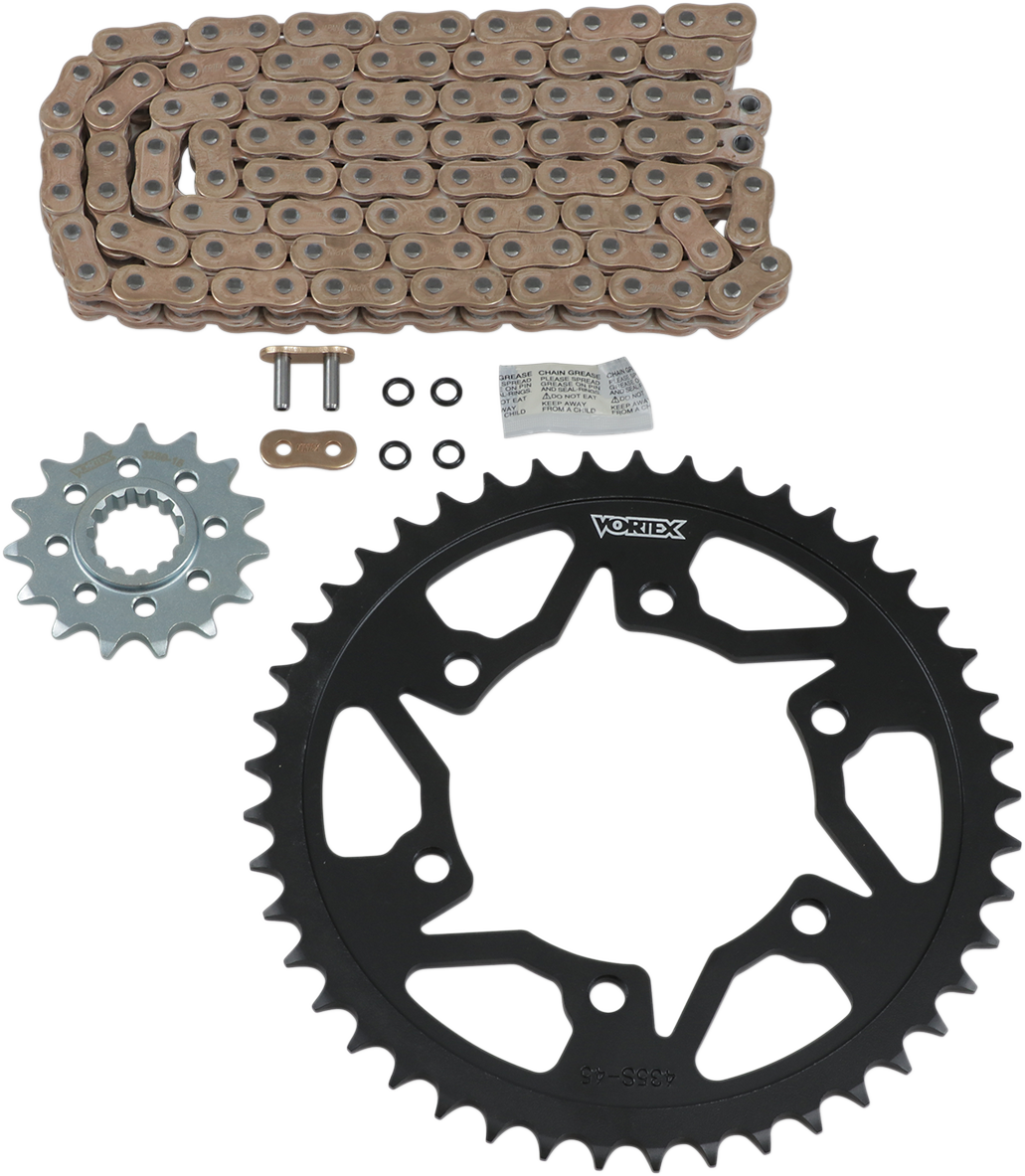 Steel Chain Kit - Gold - Yamaha - YZF-R1 - '98-'03