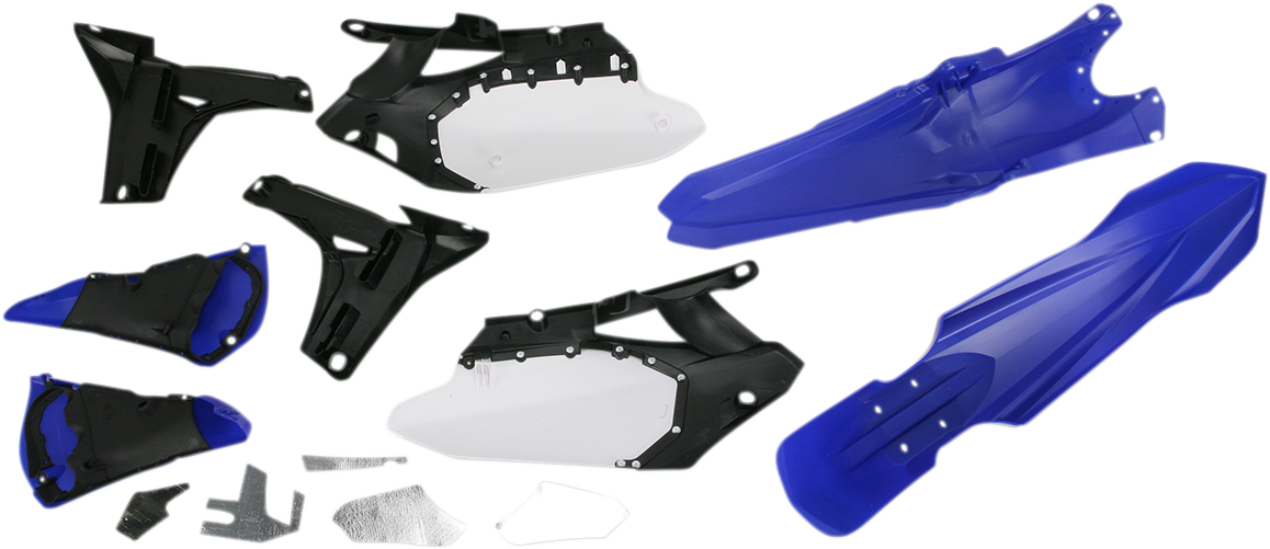 Standard Replacement Body Kit- OE Blue/Black/White - YZ450F
