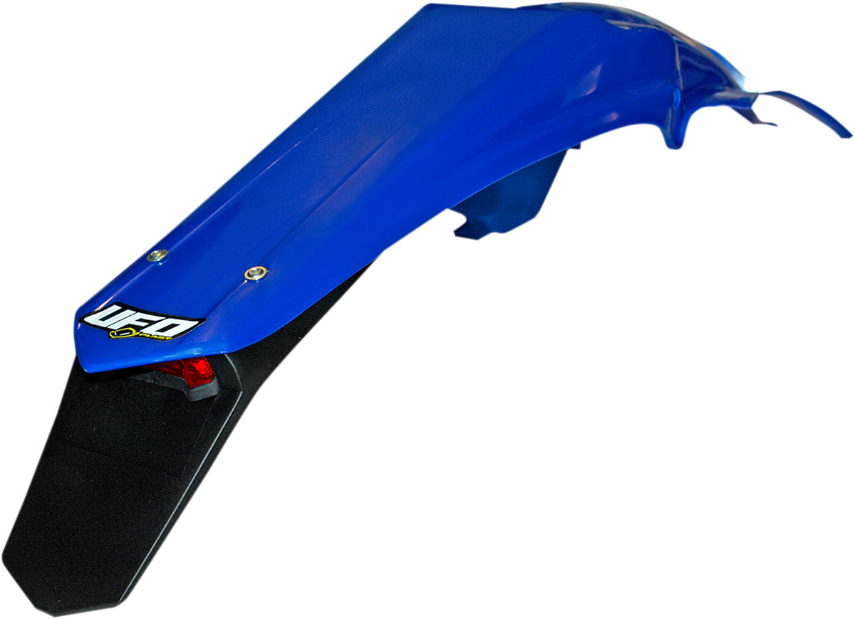 Enduro Rear Fender with LED Light - Reflex Blue