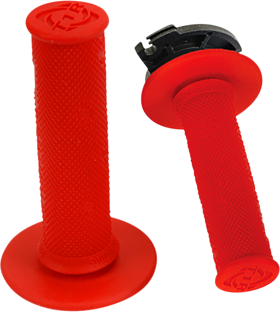 Red Defy Hot Lap Lock-On Grips