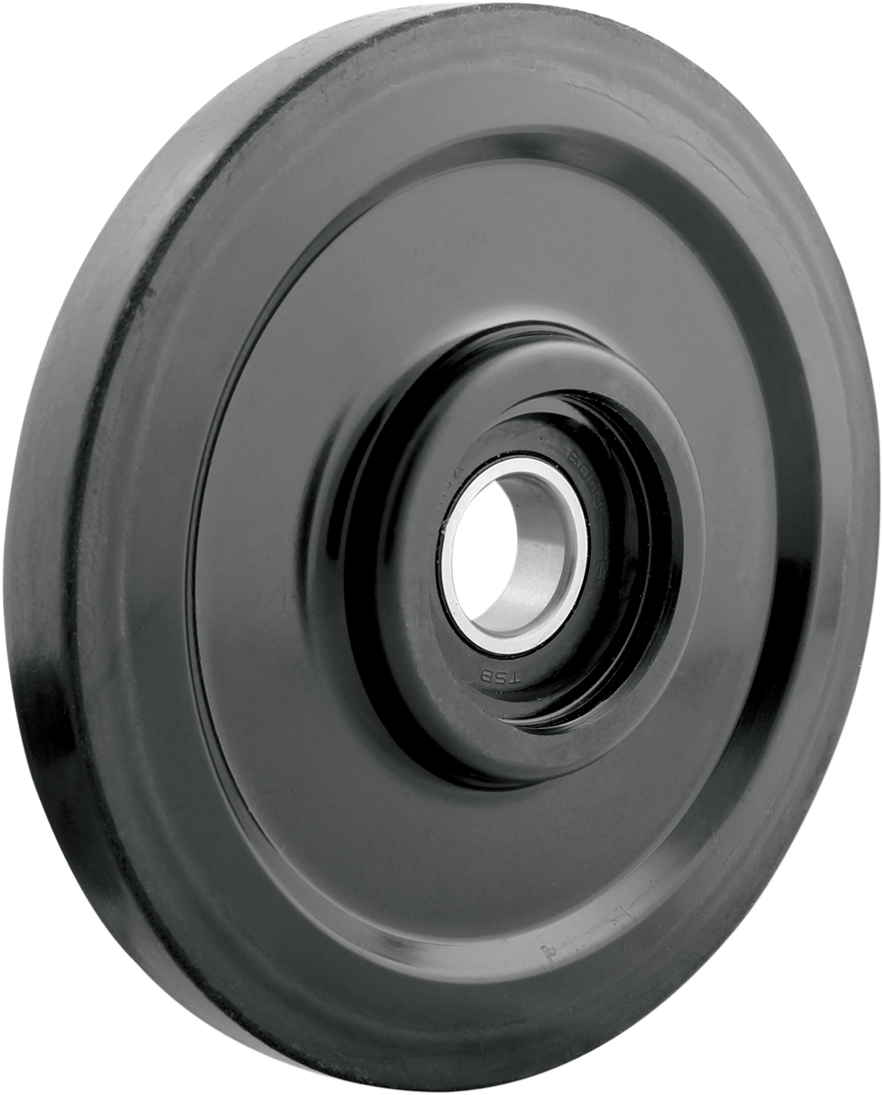 Idler Wheel with Snap Ring/Bearing 6004 - Black - Group 17 - 141 mm OD x 20 mm ID