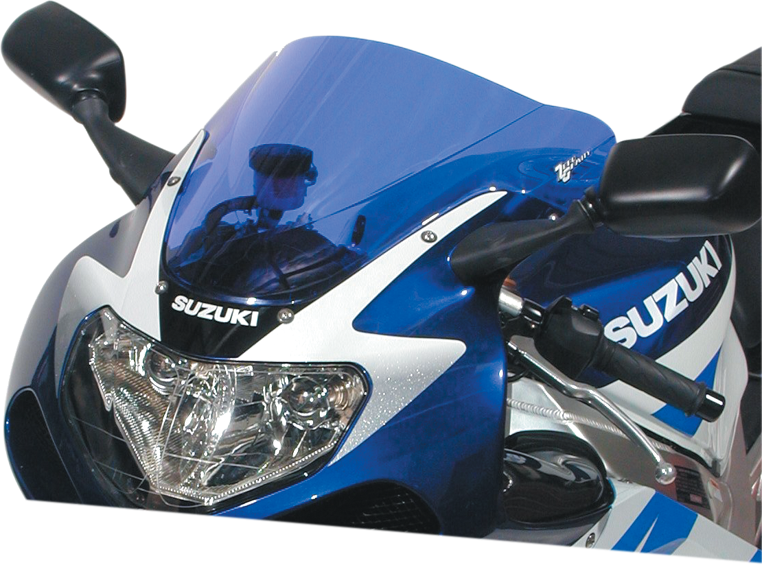 Double Bubble Windscreen - Blue - GSXR6/7/1