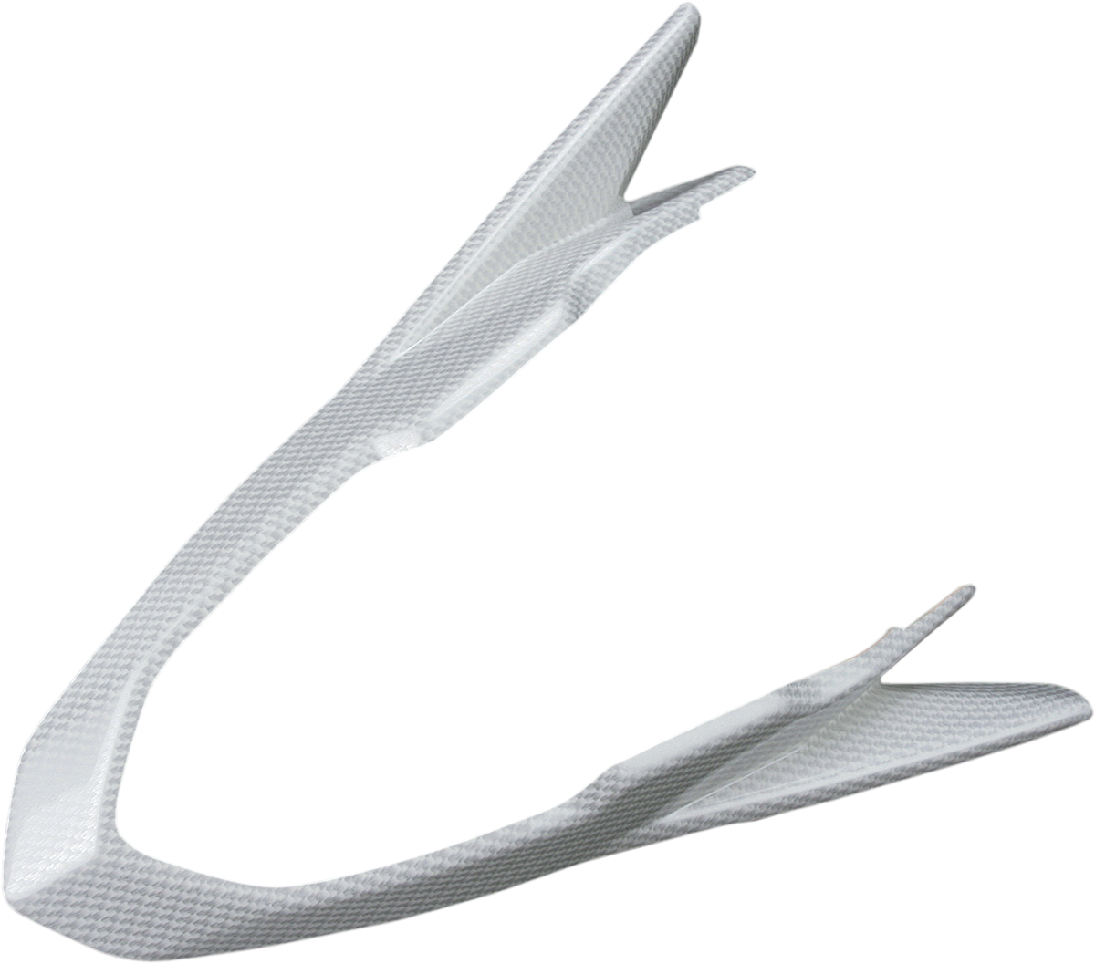 Headlight Trim - White Carbon