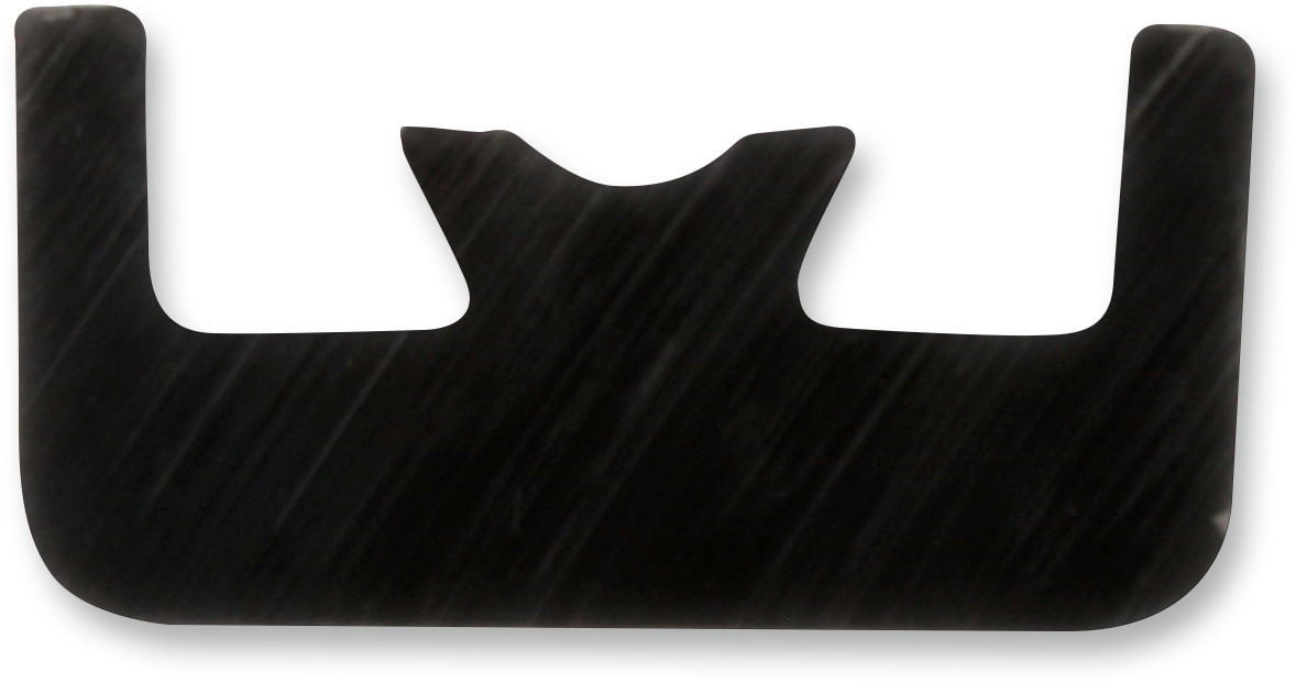Black Replacement Slide - UHMW - Profile 12 - Length 45.0625