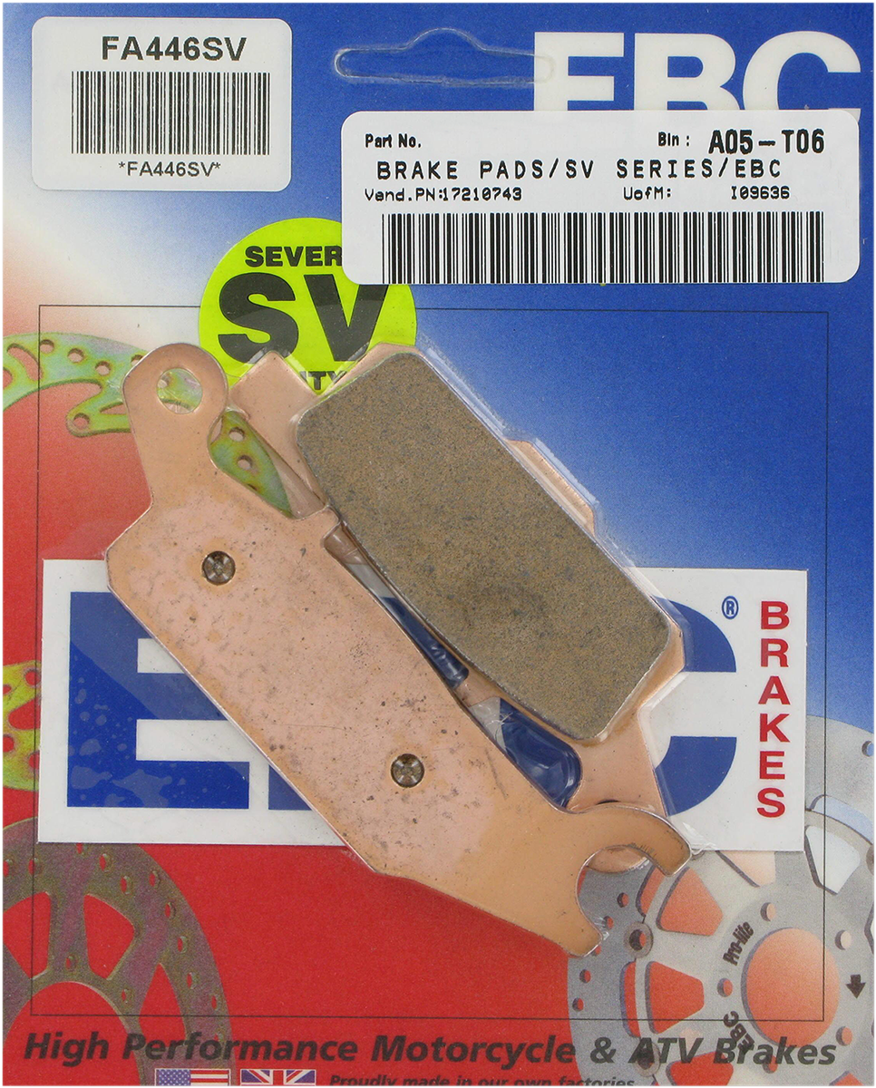 SV Severe Duty Brake Pads - FA446SV