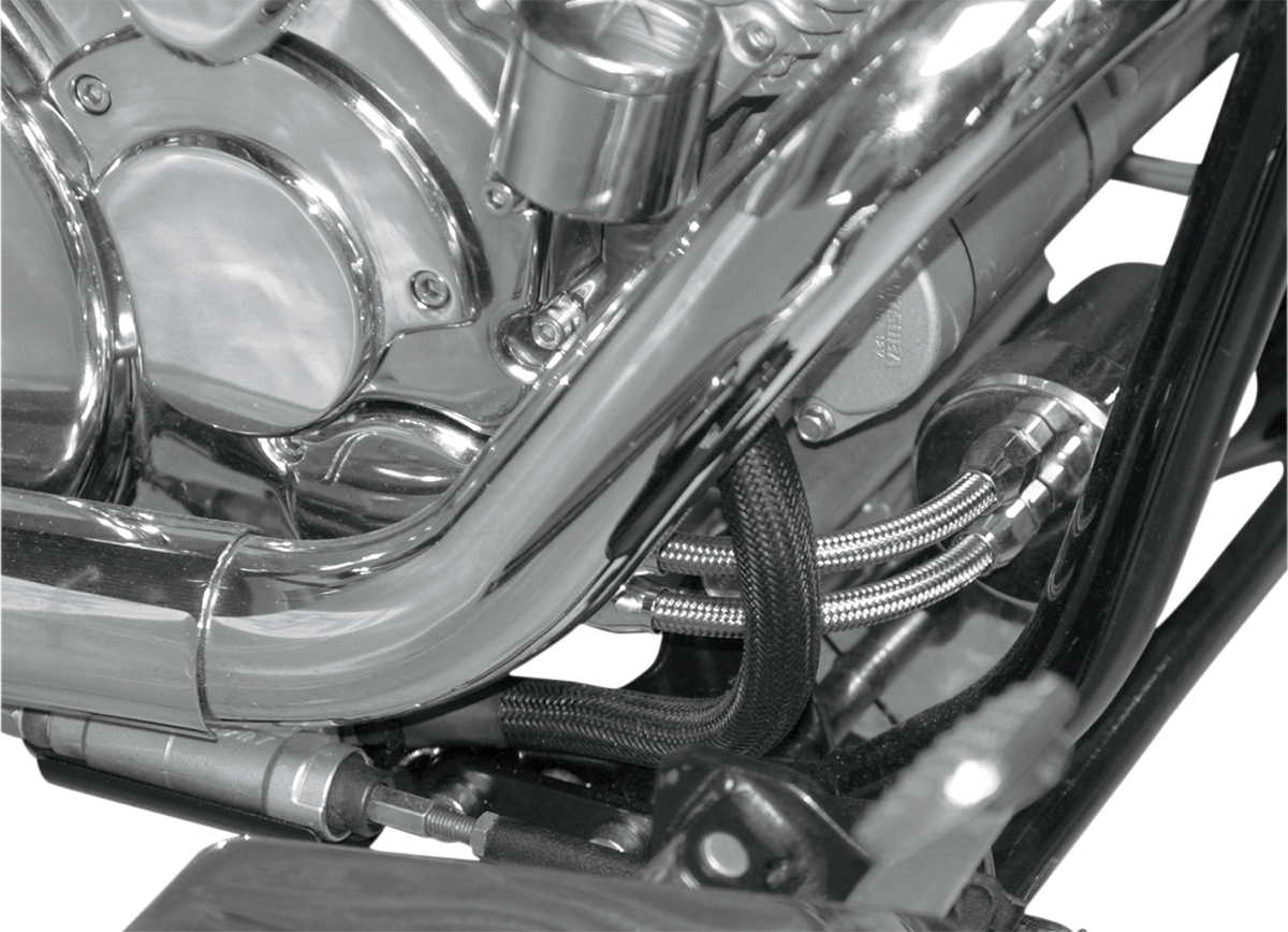 Oil Filter Relocation Kit - V-Star