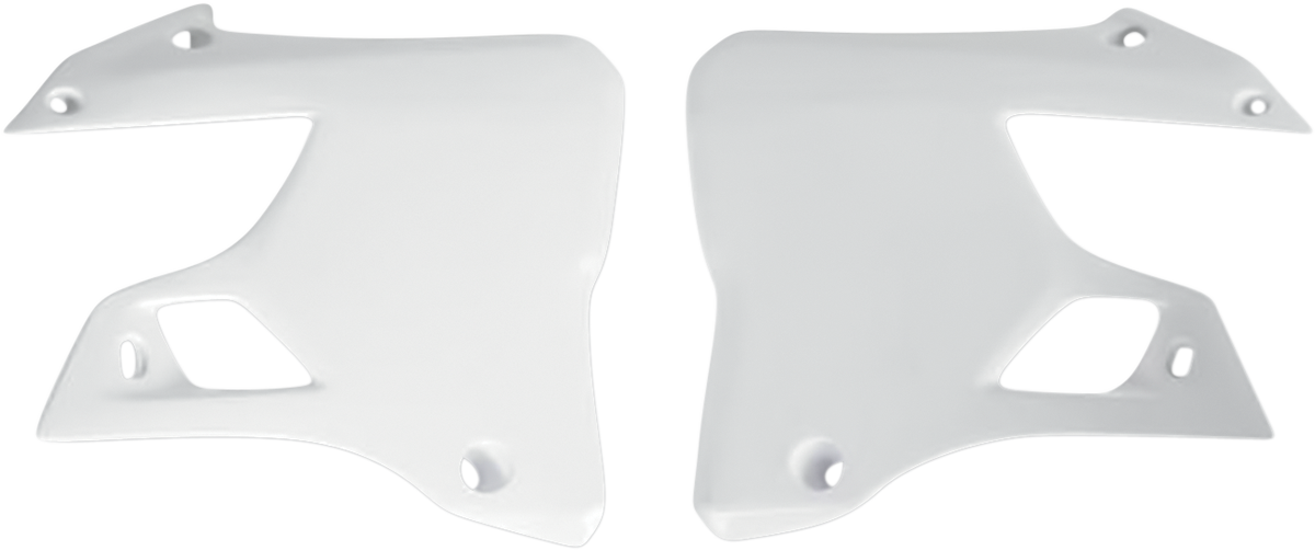Radiator Shrouds - White - YZ