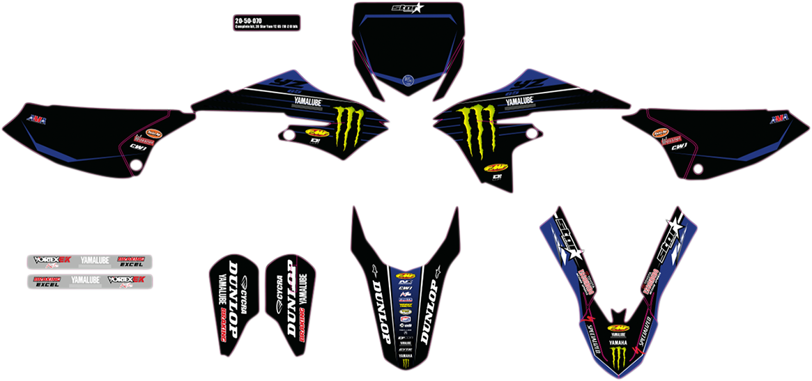 Graphic Kit - Star Racing - Yamaha