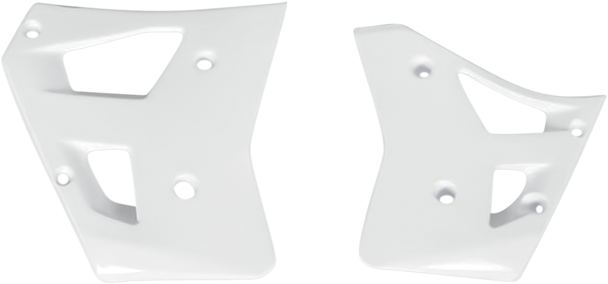 Radiator Shrouds - White - YZ250