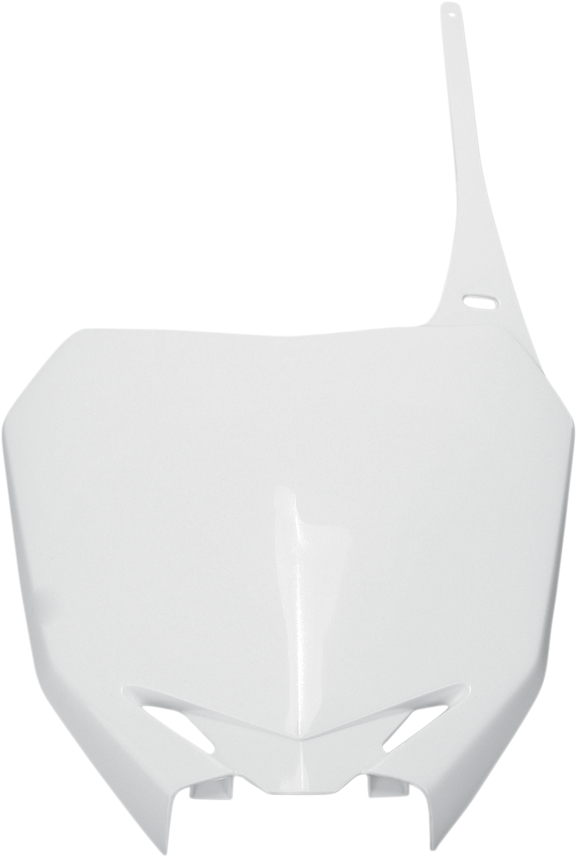 Front Number Plate - White - Suzuki