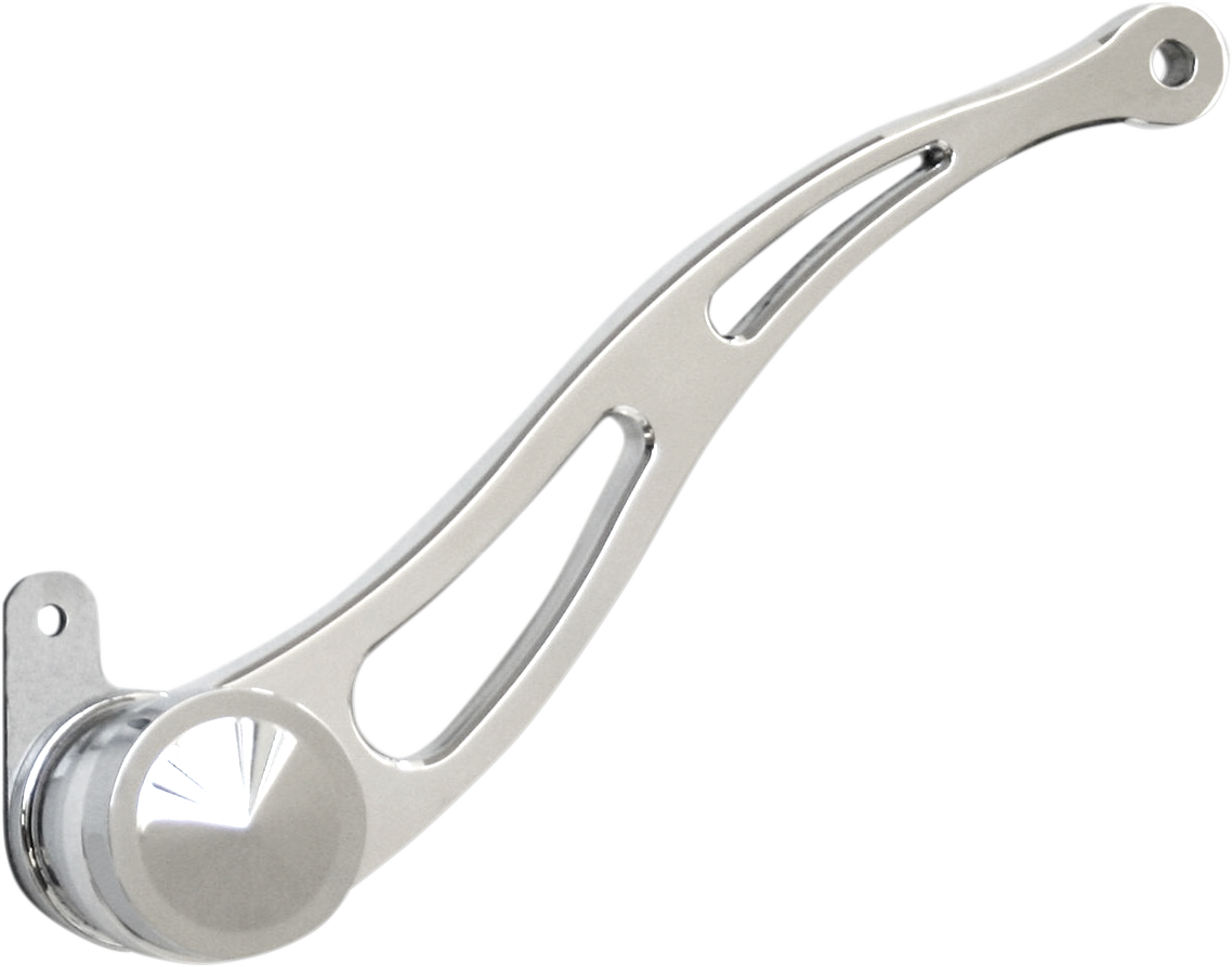 Brake Arm - Slotted - Chrome - '14-'19 FL