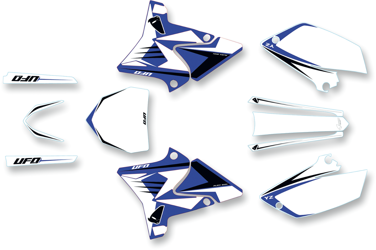 Restyled Complete Body Kit - Blue/White/Black