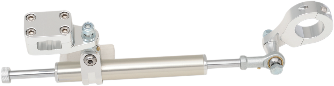 11-Way Steering Stabilizer - Rebuildable - Silver