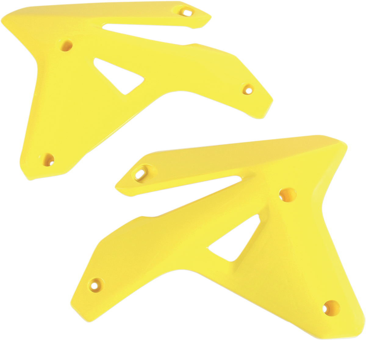 Radiator Shrouds - Yellow - RMZ 450