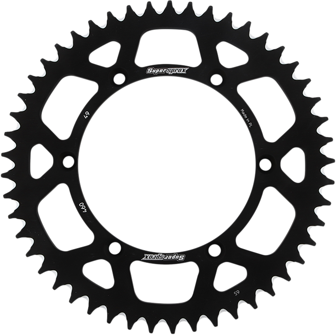 Rear Sprocket - Black - Kawasaki - 49-Tooth