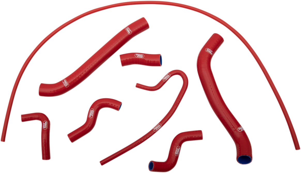 Radiator Hose Kit - Red - Honda