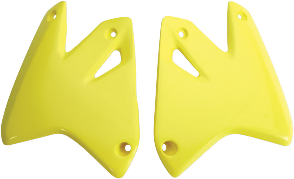 Radiator Shrouds - RM Yellow - DRZ 400
