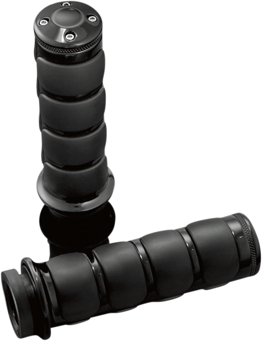 Black ISO®-Grips for Sport Bikes