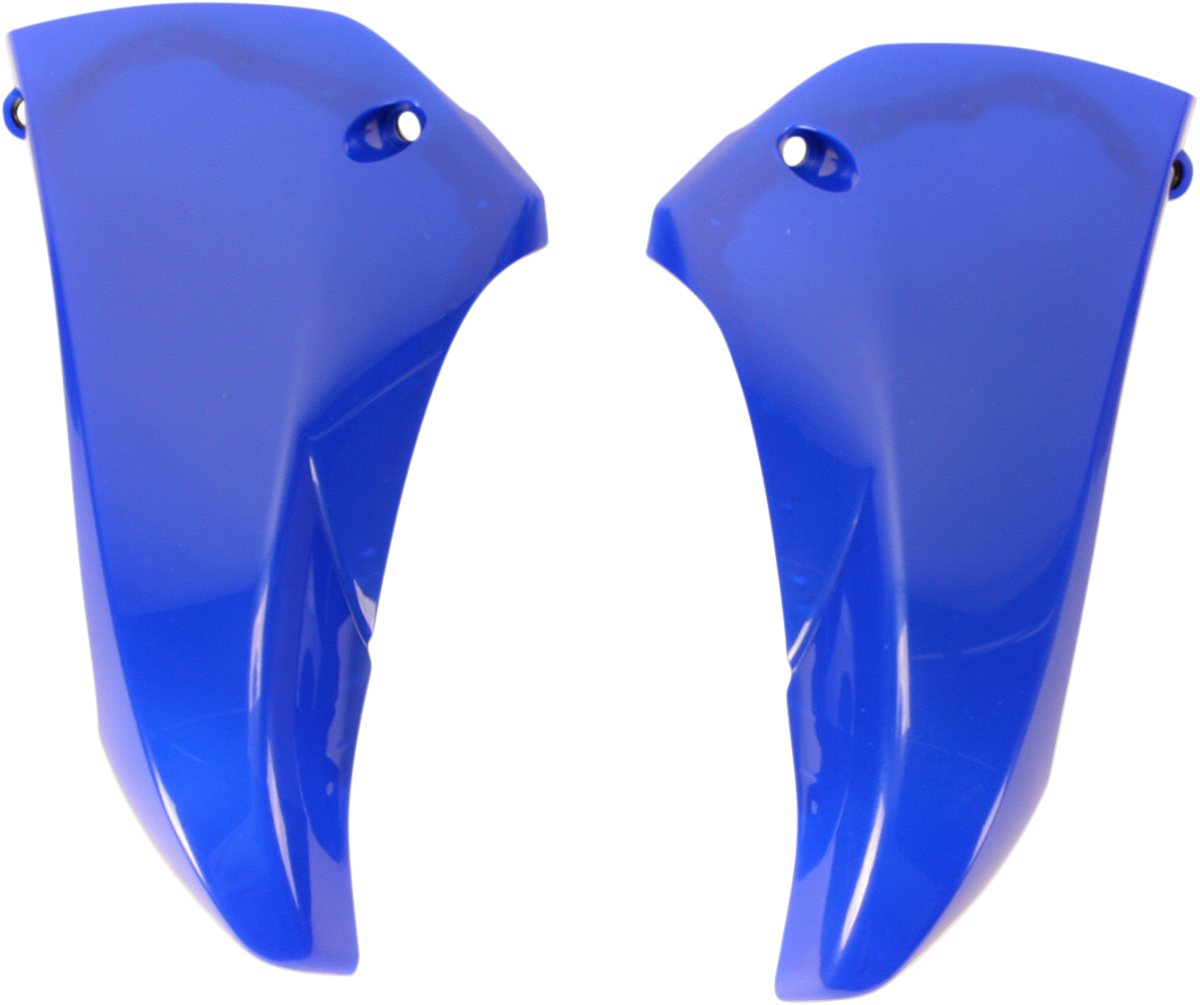 Radiator Shrouds - Upper - Blue - YZ 450F