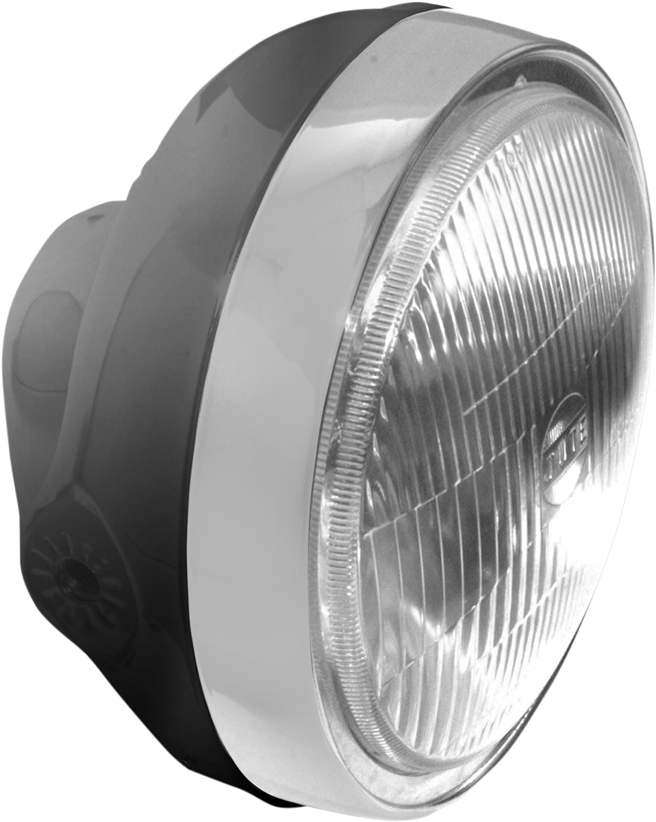 55w Headlight Black