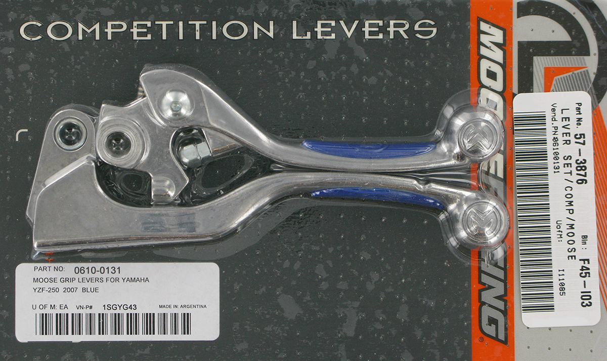 Blue Competition Lever Set for YZ