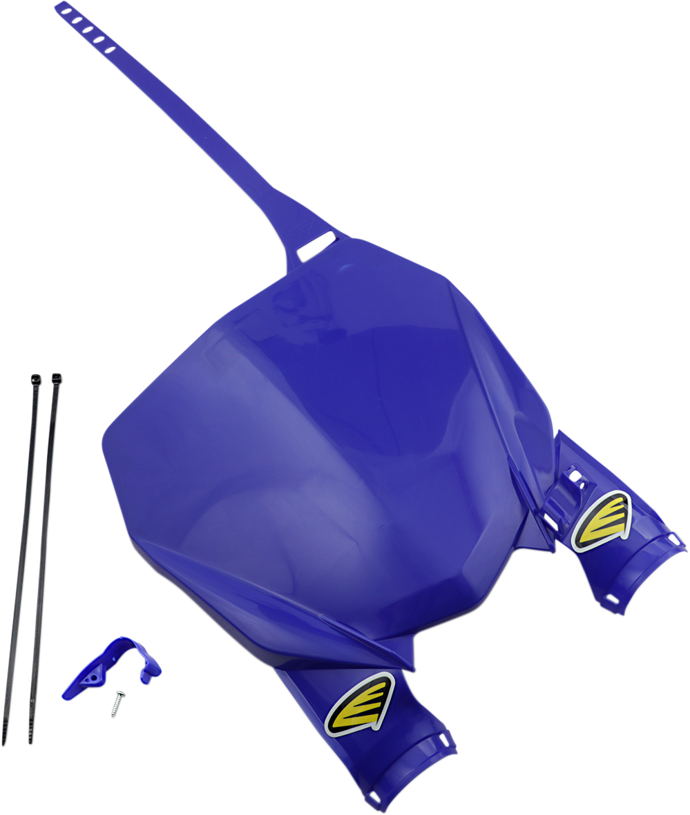 Stadium Number Plate - Blue - YZF