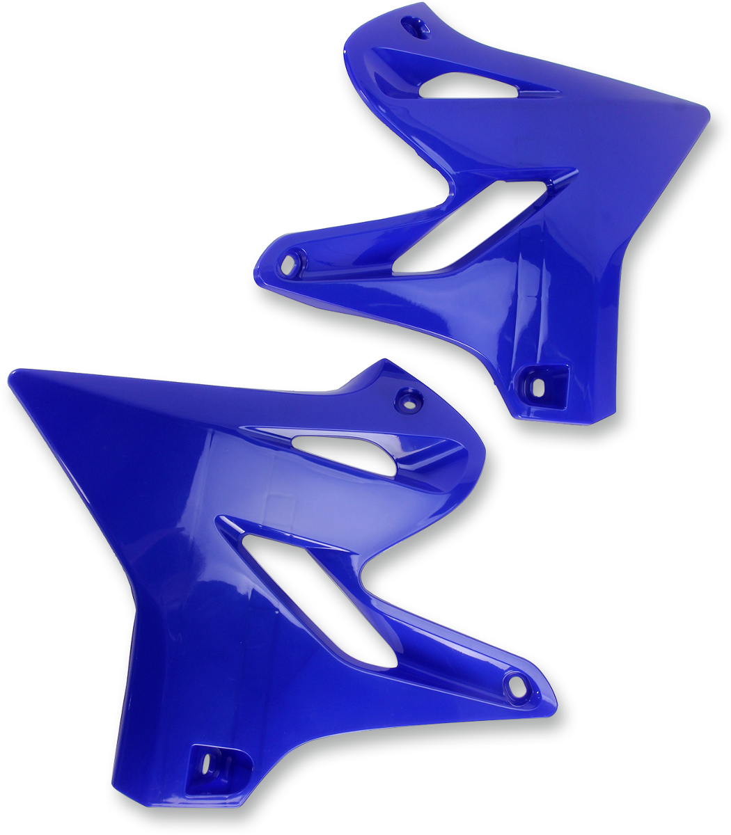 Radiator Shrouds - Blue - YZ