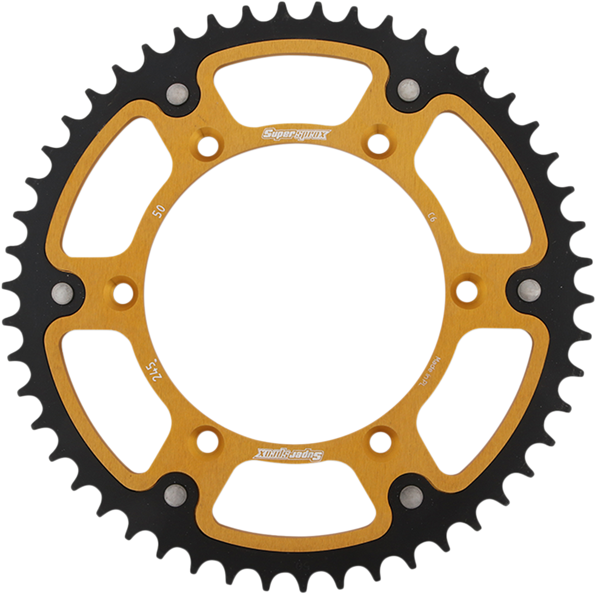 Stealth Rear Sprocket - 50-Tooth - Gold - Yamaha
