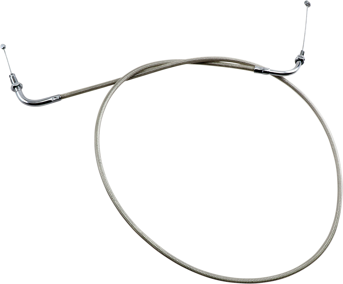 Stainless Steel Push Throttle Cable  for Yamaha