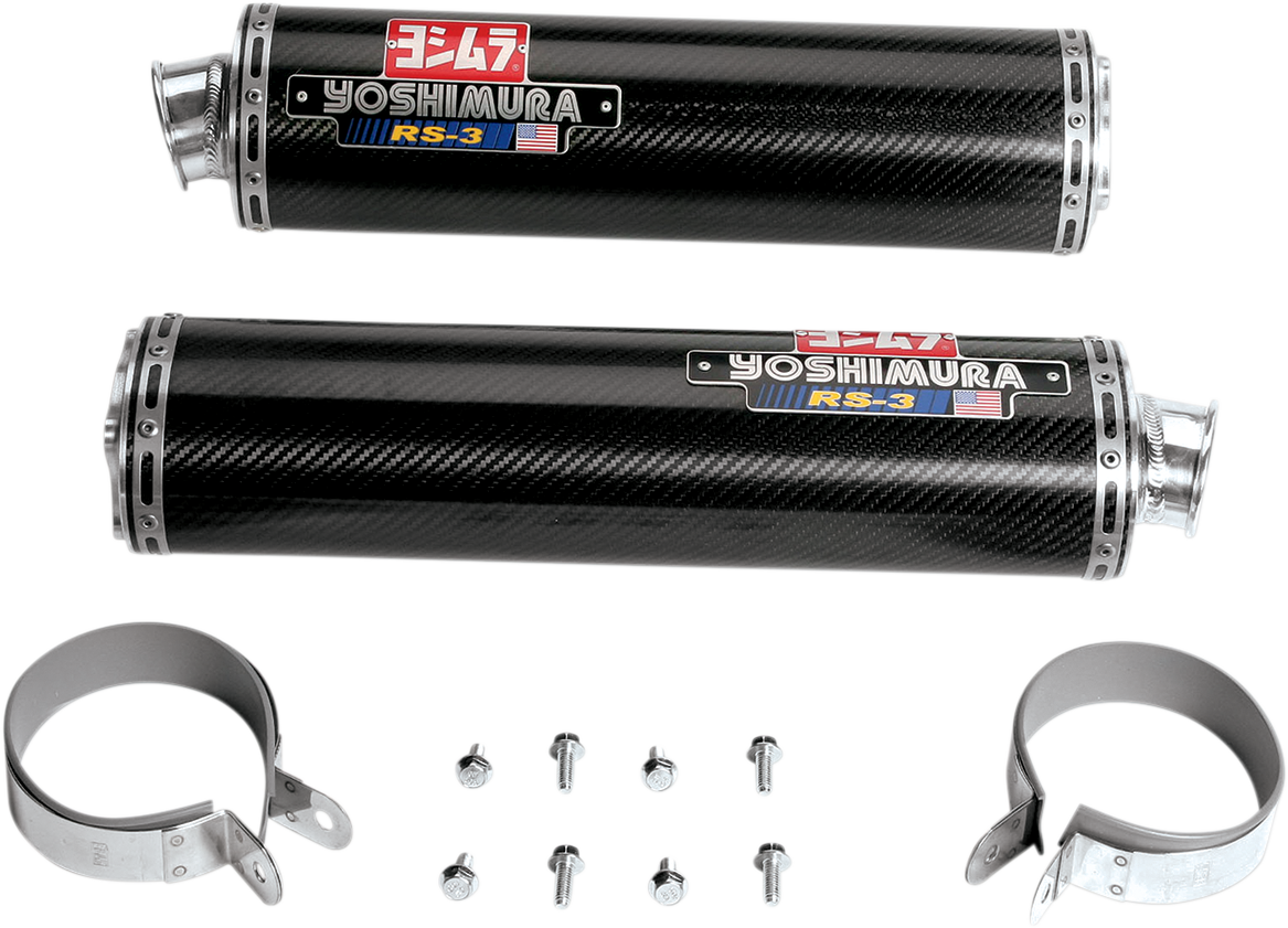 RS-3 Muffler - Carbon Fiber