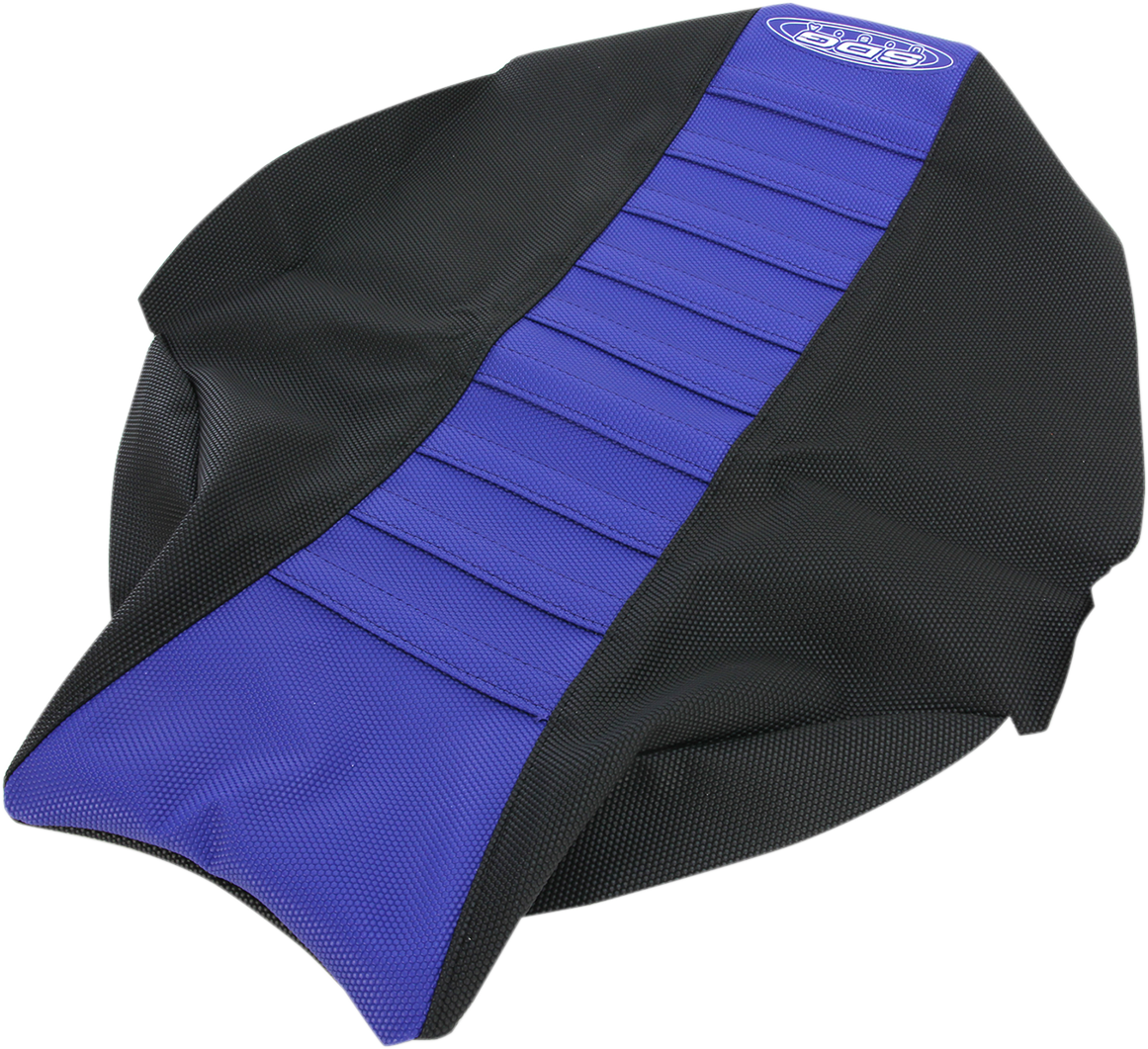 Pleated Seat Cover - Blue/Black - YZ 250/450