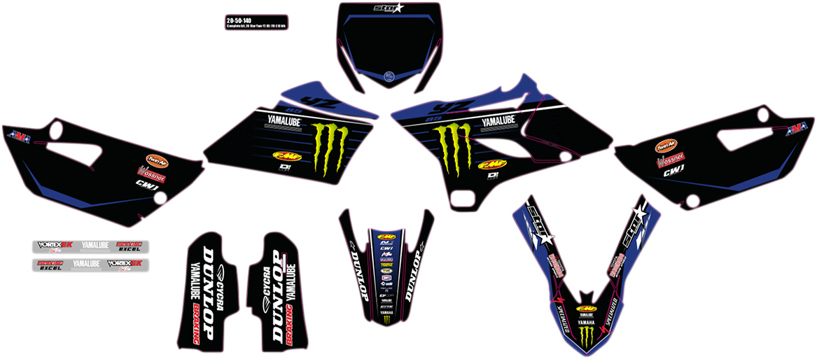 Graphic Kit - Star Racing - Yamaha
