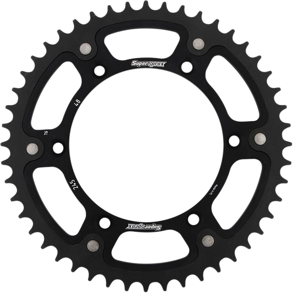 Stealth Rear Sprocket - 48-Tooth - Black - Yamaha