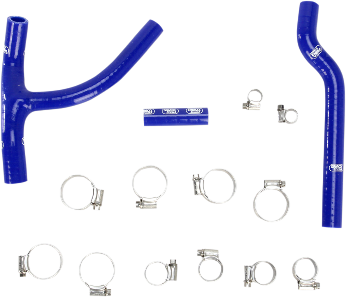 Radiator Hose Kit - Blue - Yamaha