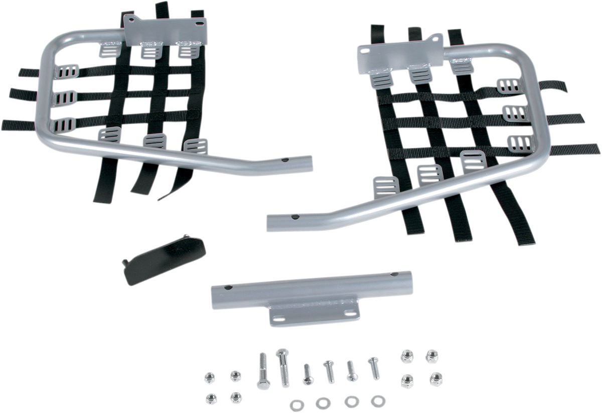 Nerf Bars - Raptor 350 - Silver/Black