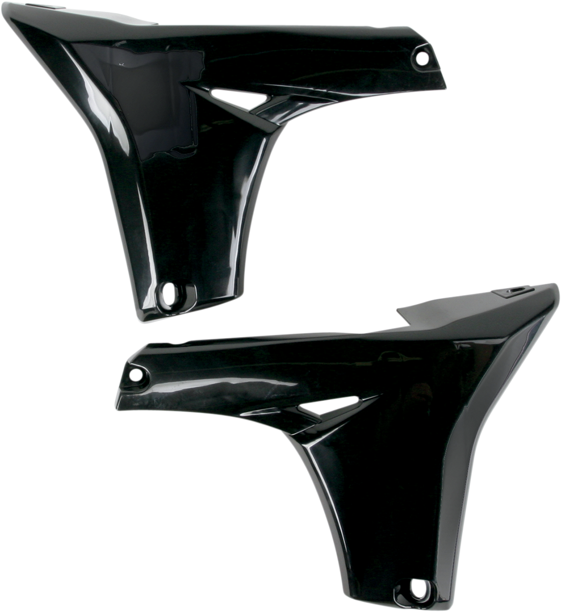 Lower Radiator Shrouds - Black  YZF 450