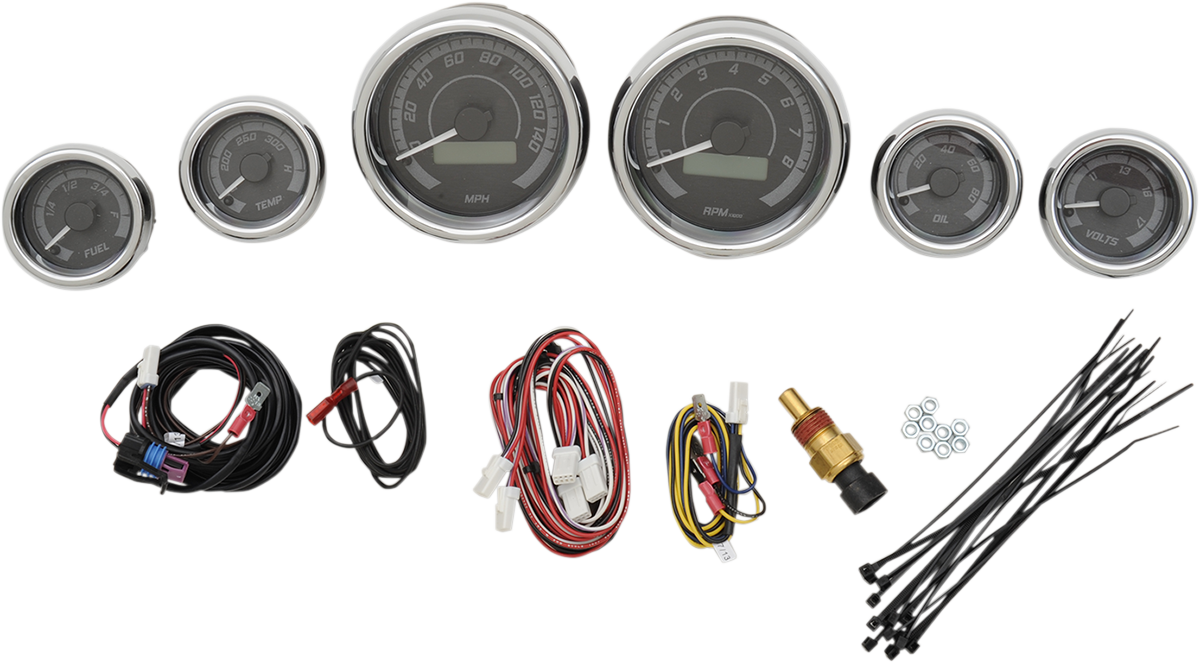 MVX-8K Series Analog/Digital Gauge Kit — 8604KGC Model